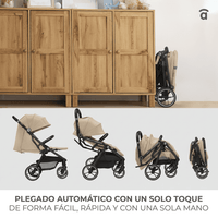 Kibu beige stroller