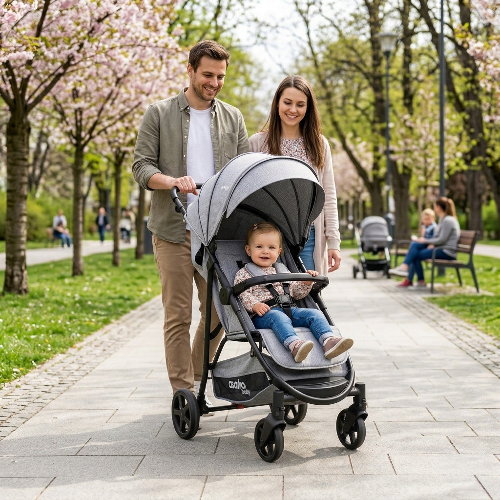 Silla de paseo Manchester gris
