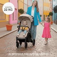 Kibu beige stroller