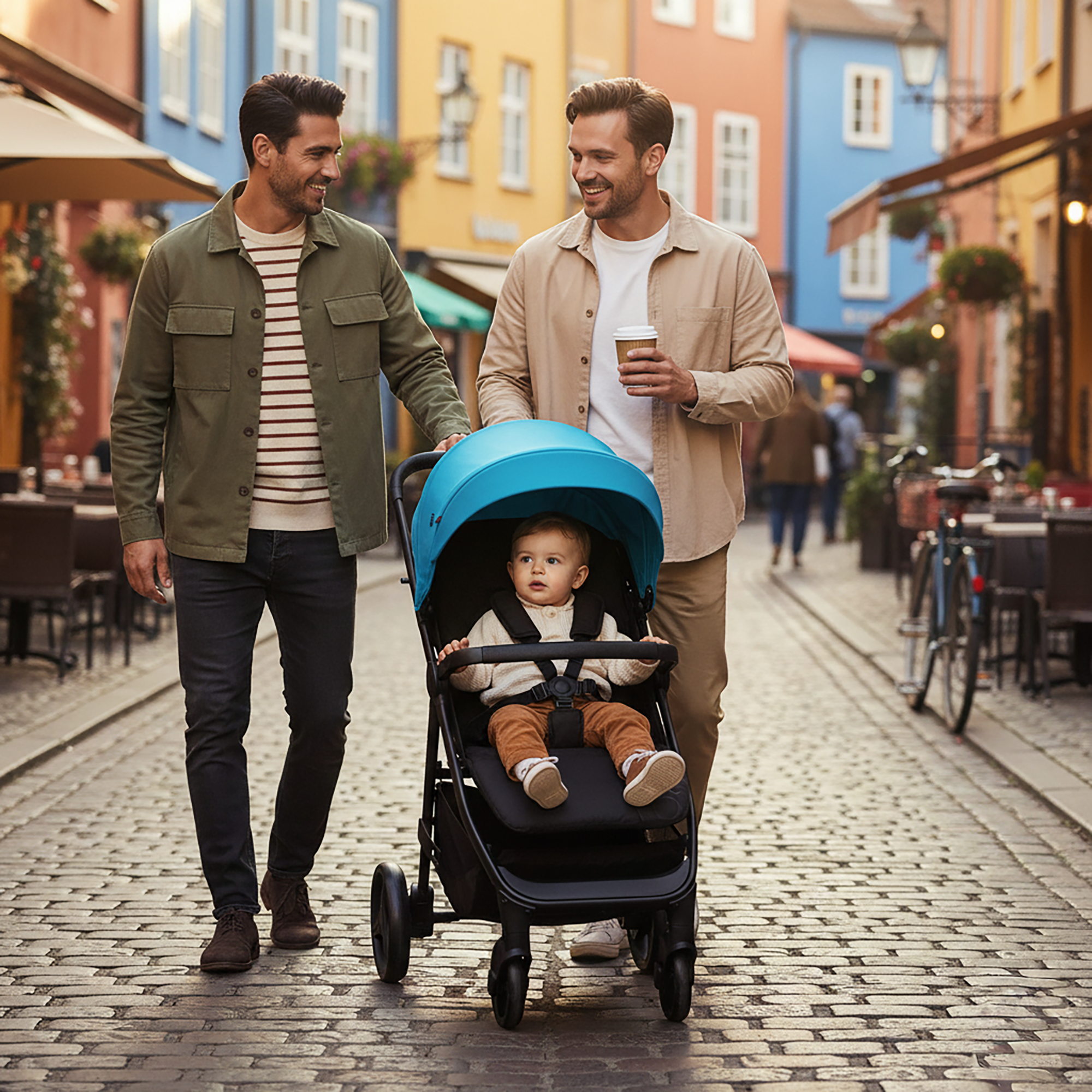 Iconic Blue Stroller