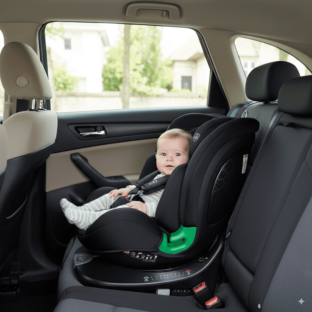 Austen 3 Gray Car Seat
