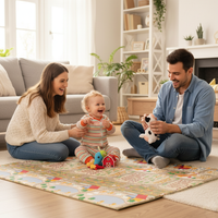 XXL Farm-City Folding Play Mat