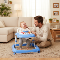 Baby Diver Walker Stars Light Blue