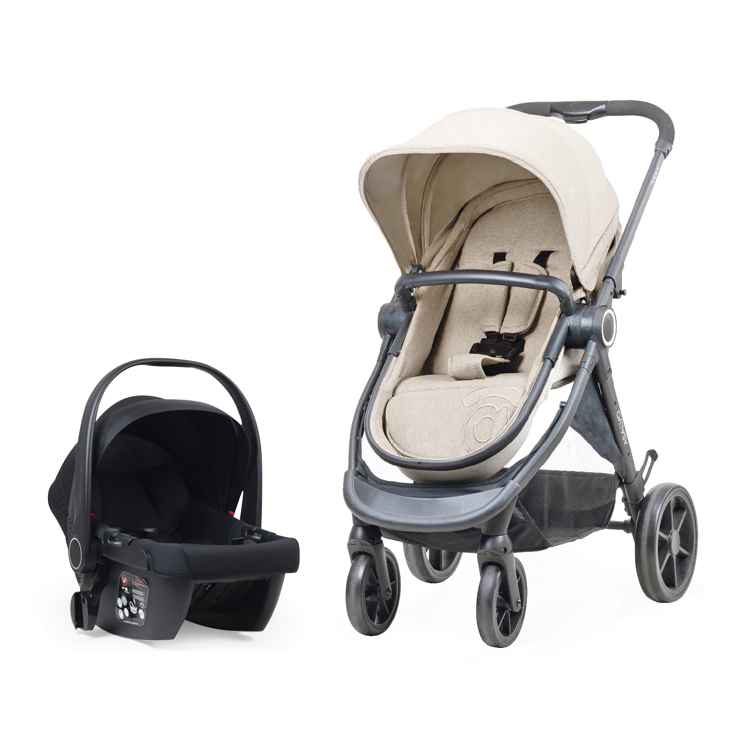 Beige Happy Convertible Trio