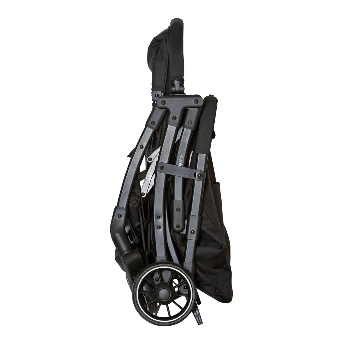 Hito black stroller