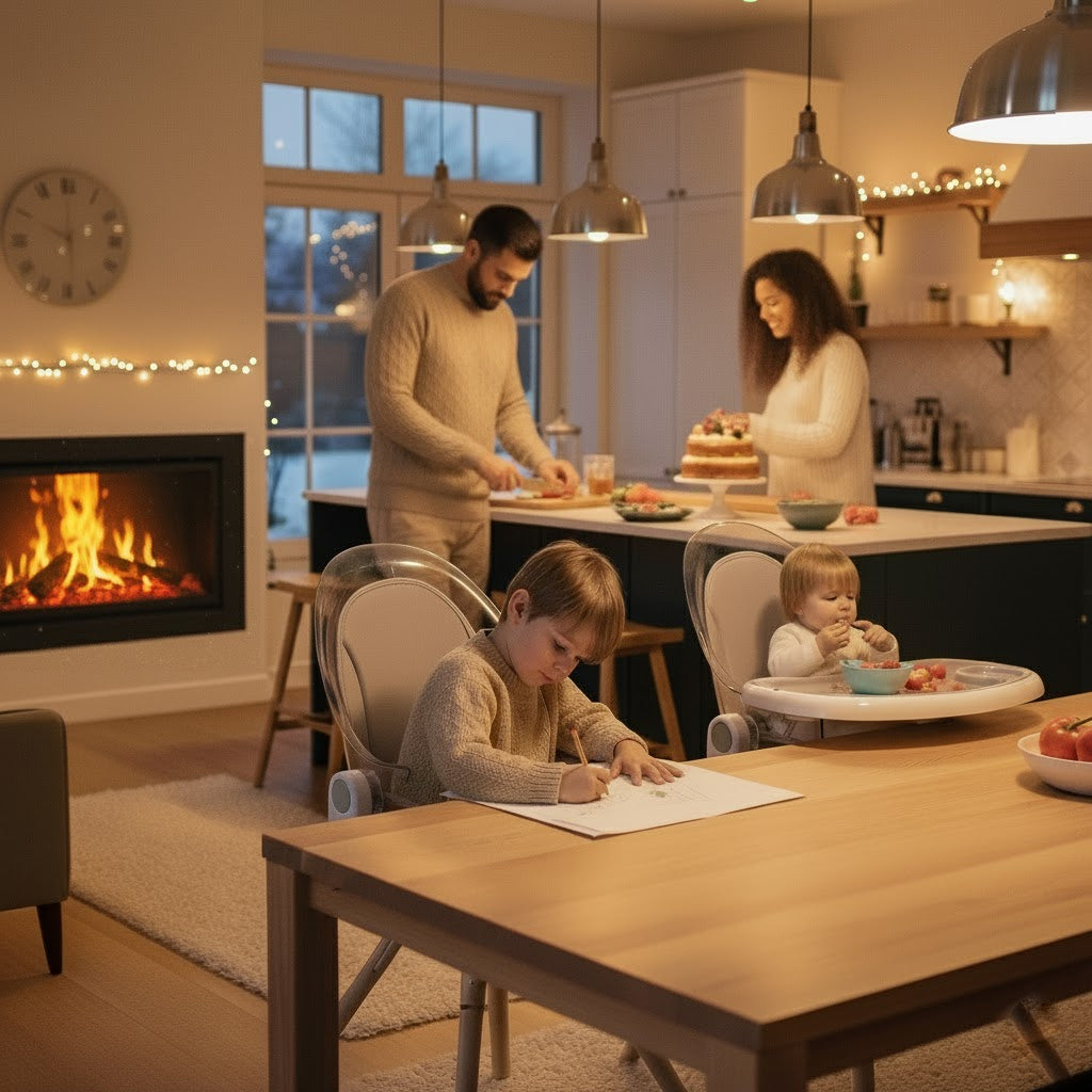 Adriá Wooden High Chair