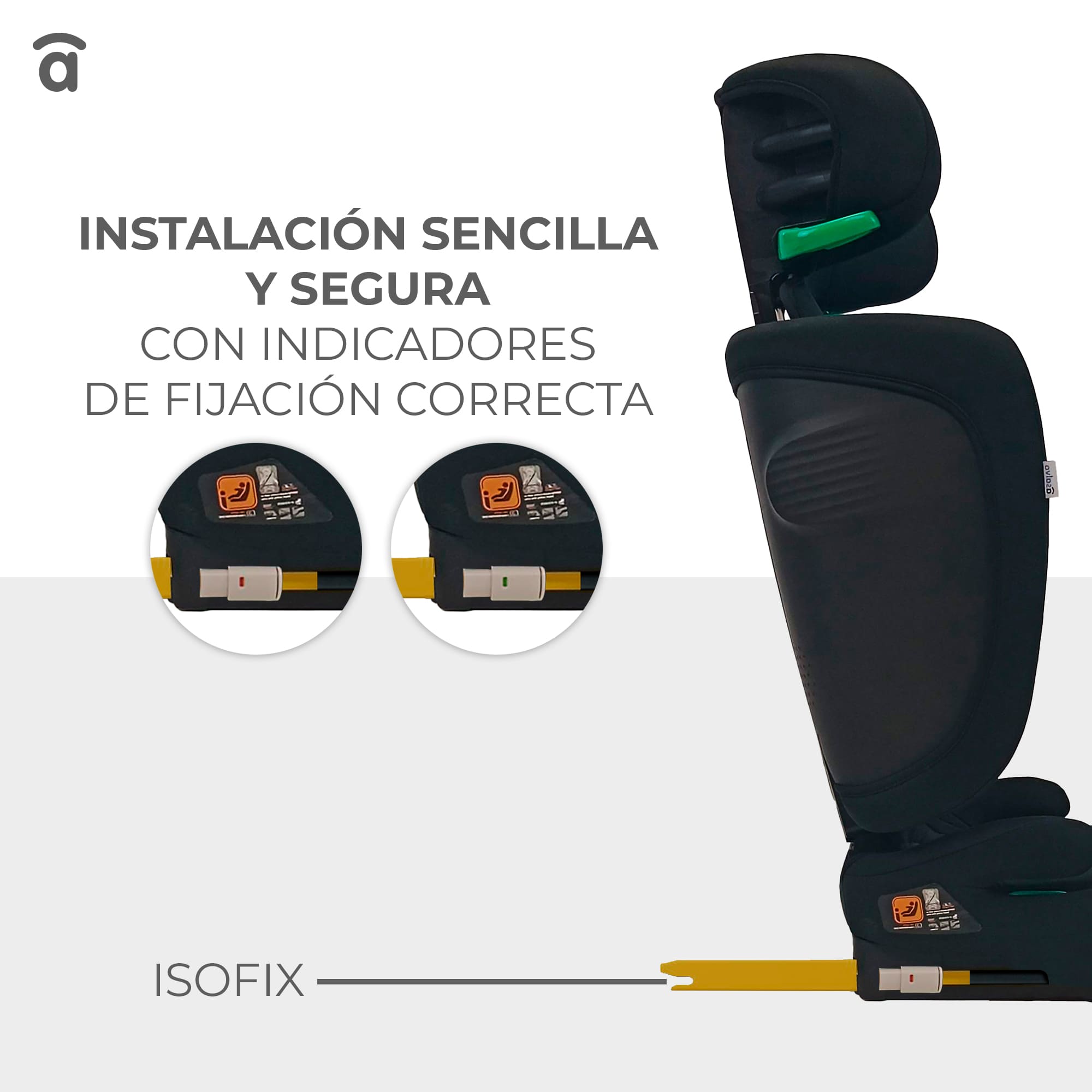 Omniguard Black Car Seat