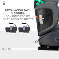 I-Size Poe Fix Gray Car Seat