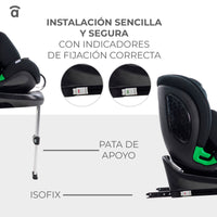 Upperfix Black Car Seat