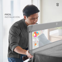 150cm Bed Barrier for Standard Pink Stars Bed