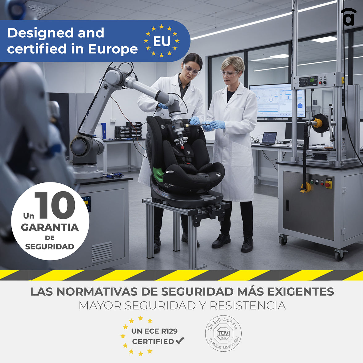 Silla de Auto Austen 3 Negra