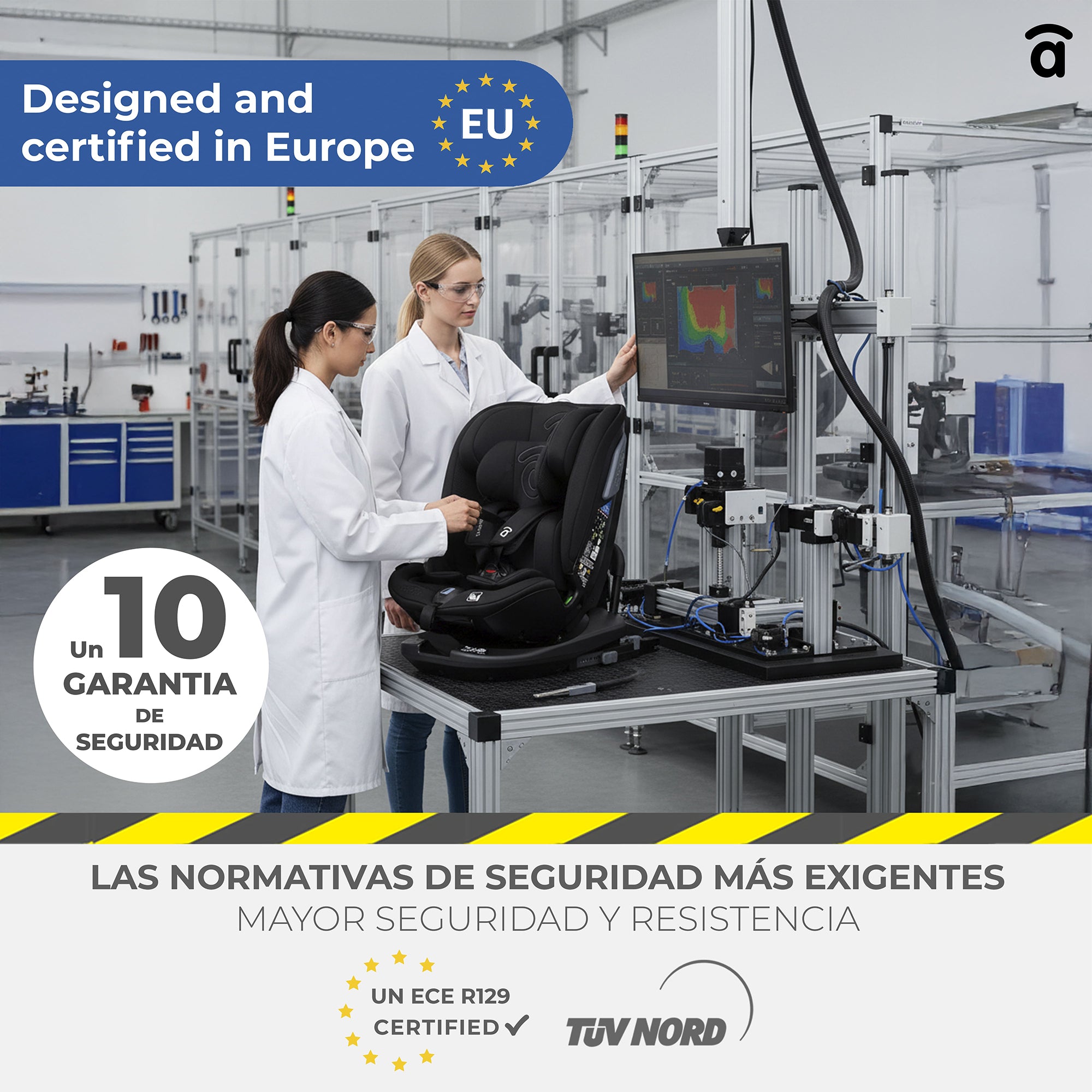 Cadeira Auto Panafix Preta