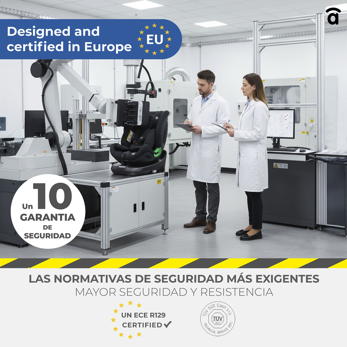 Upperfix Gray Car Seat