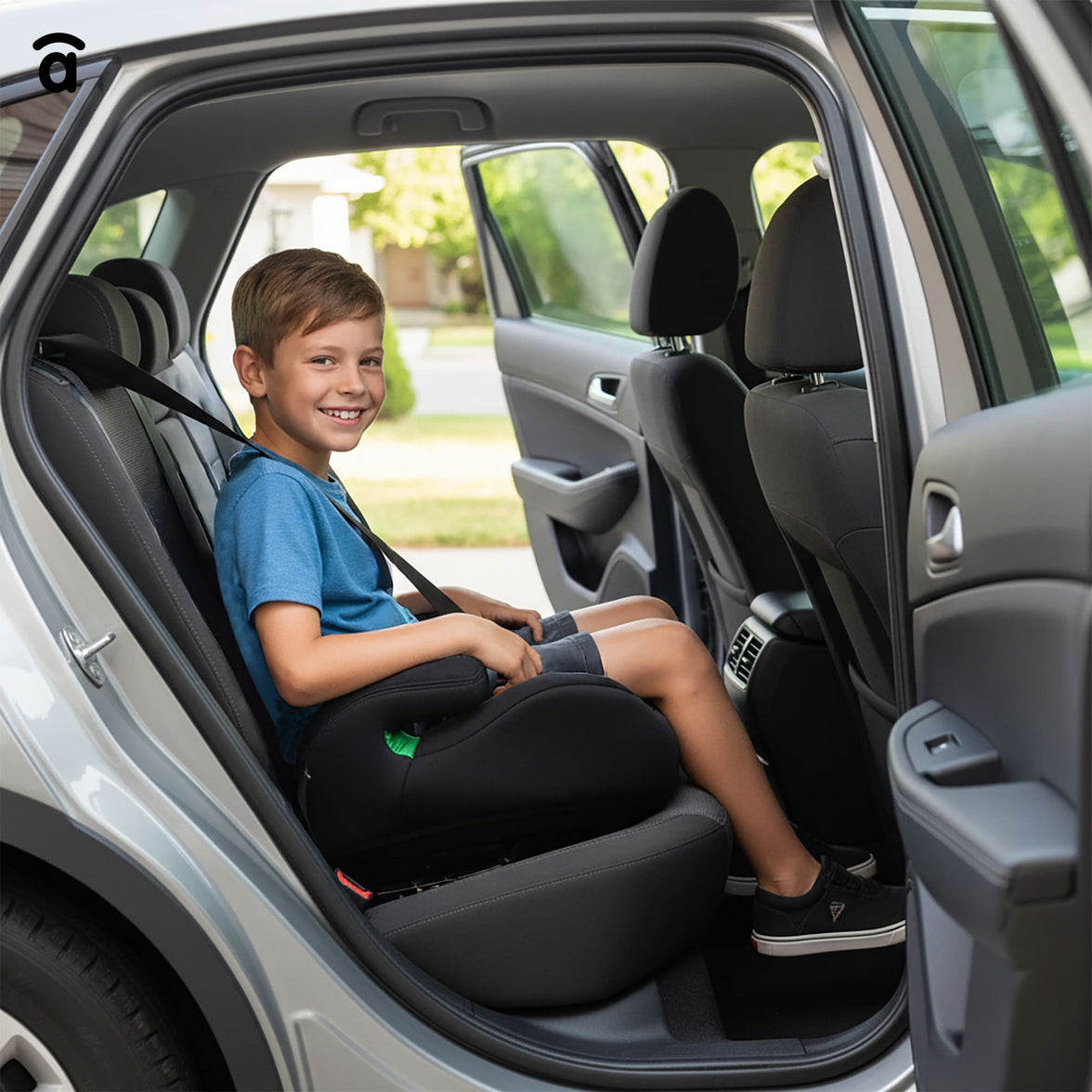 Gray Alzafix I-Size Car Seat
