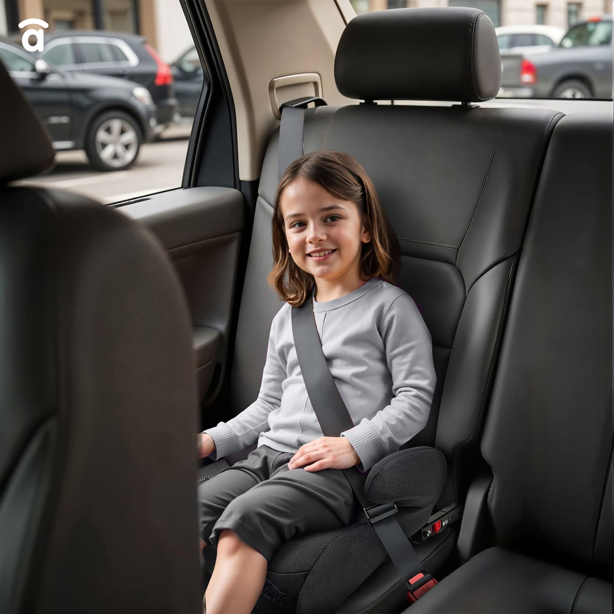 CoreFix Gray Car Seat