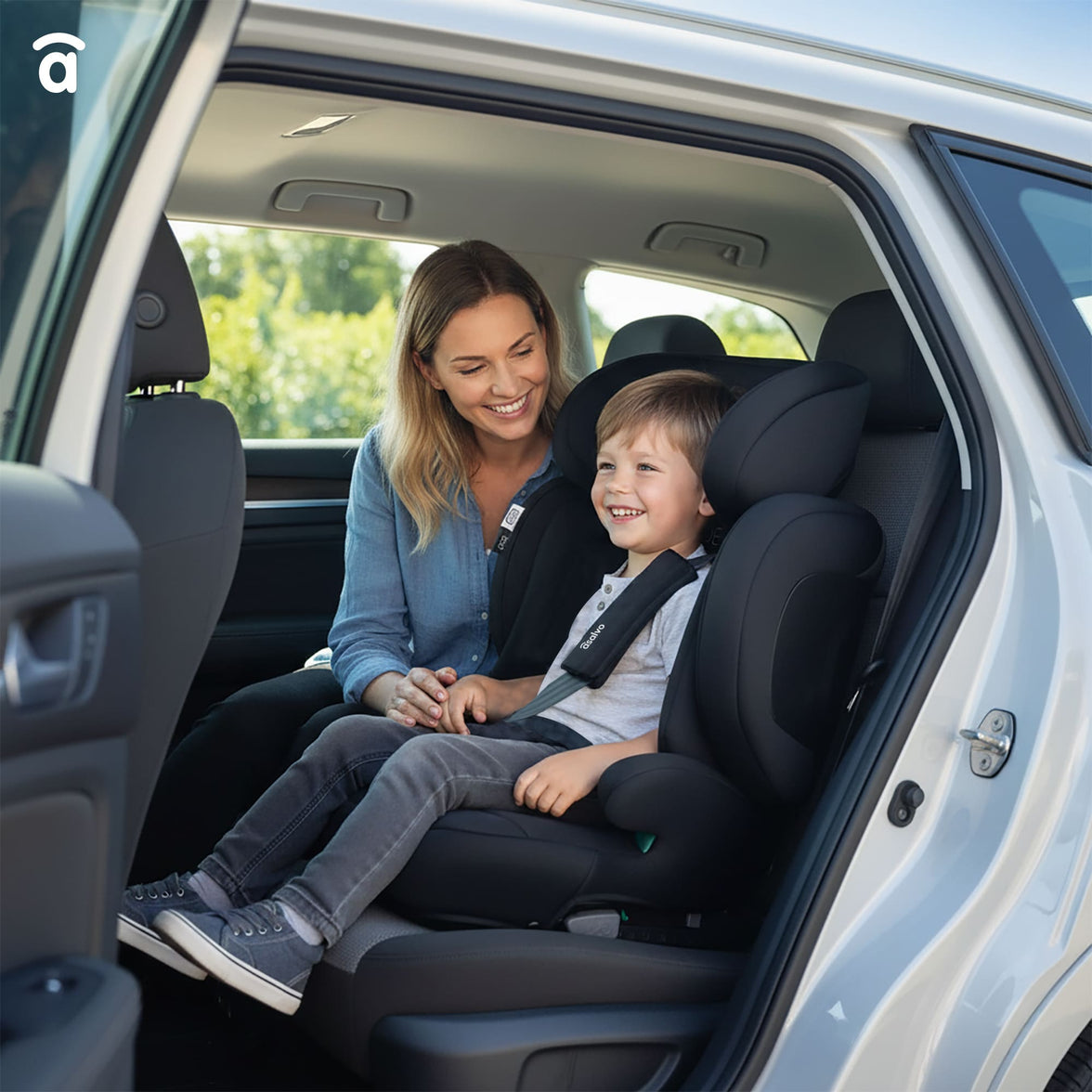 I-Size Poe Fix Gray Car Seat