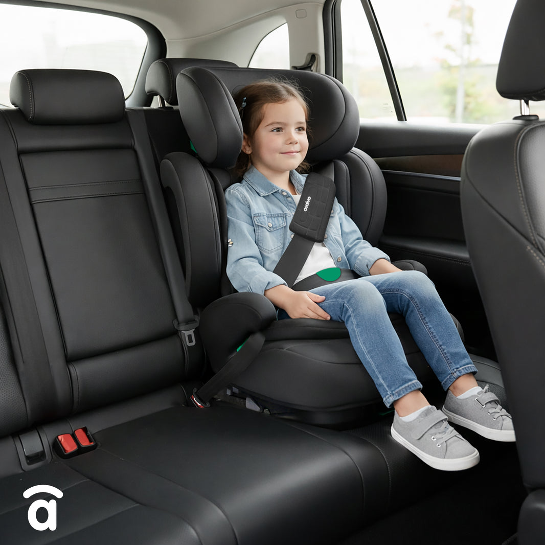 Silla de Auto I-Size Poe Fix Gris