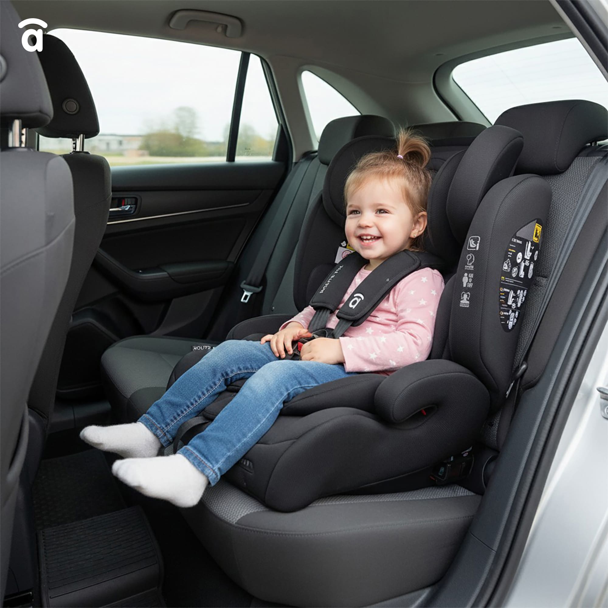 RouteFix Gray Car Seat