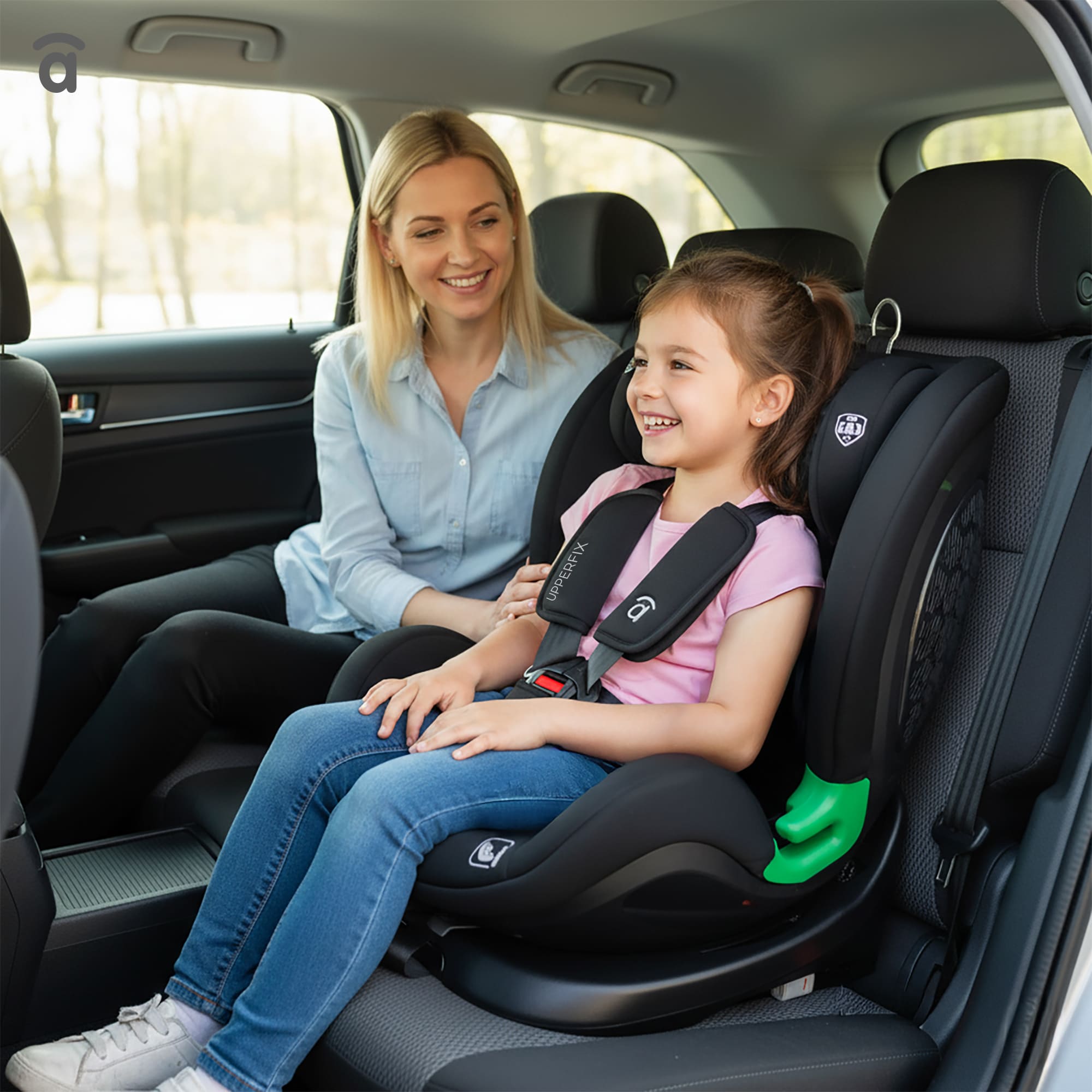 Upperfix Gray Car Seat