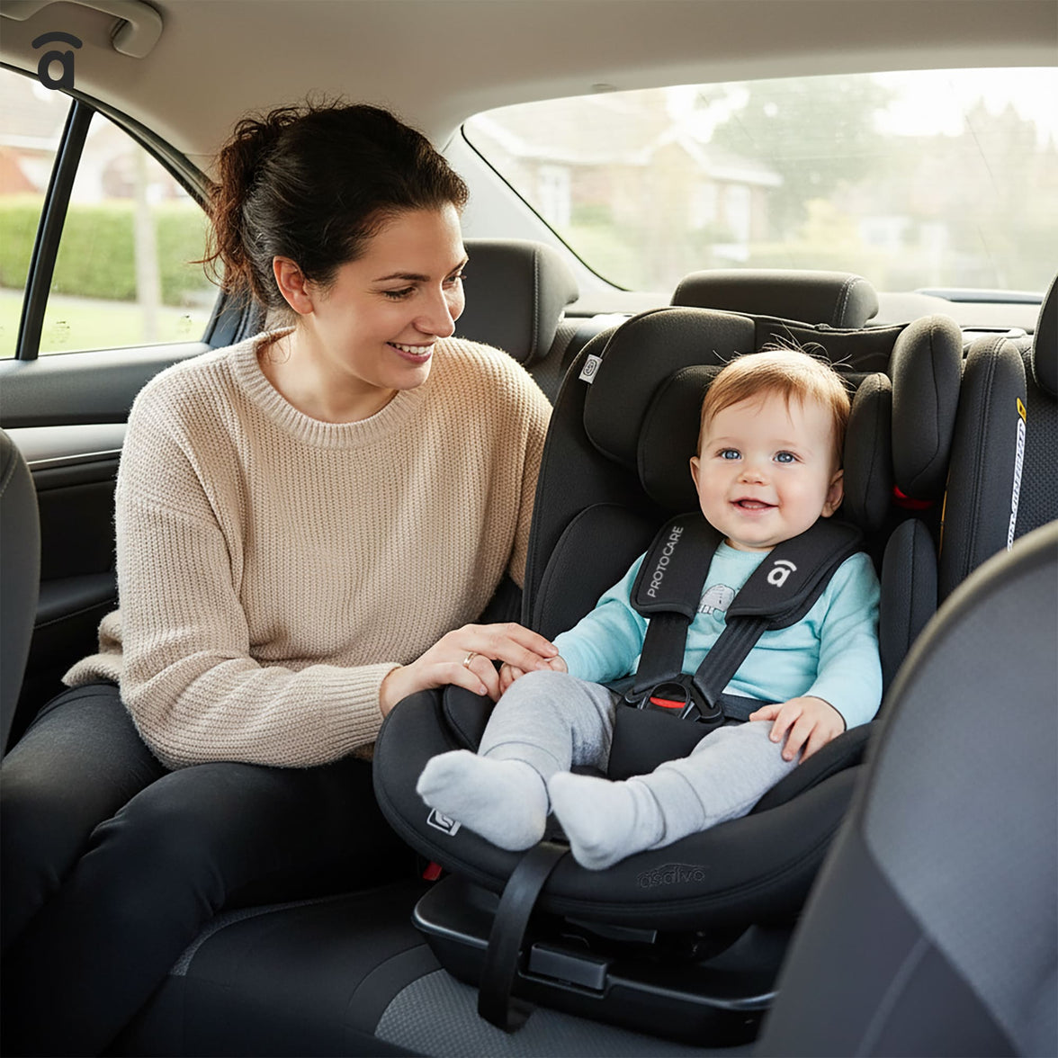 Protocare Black Car Seat