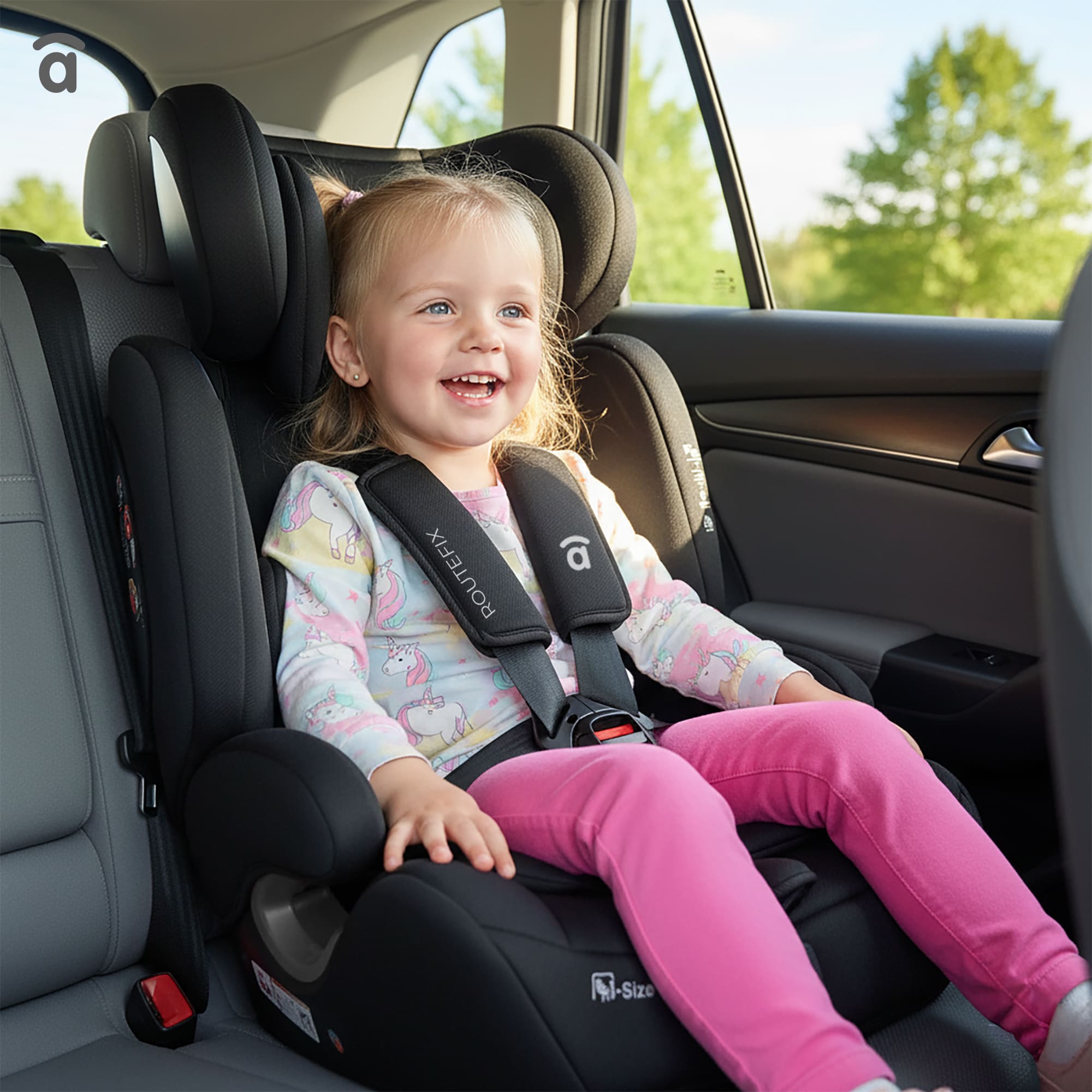 Silla de Auto RouteFix Negro