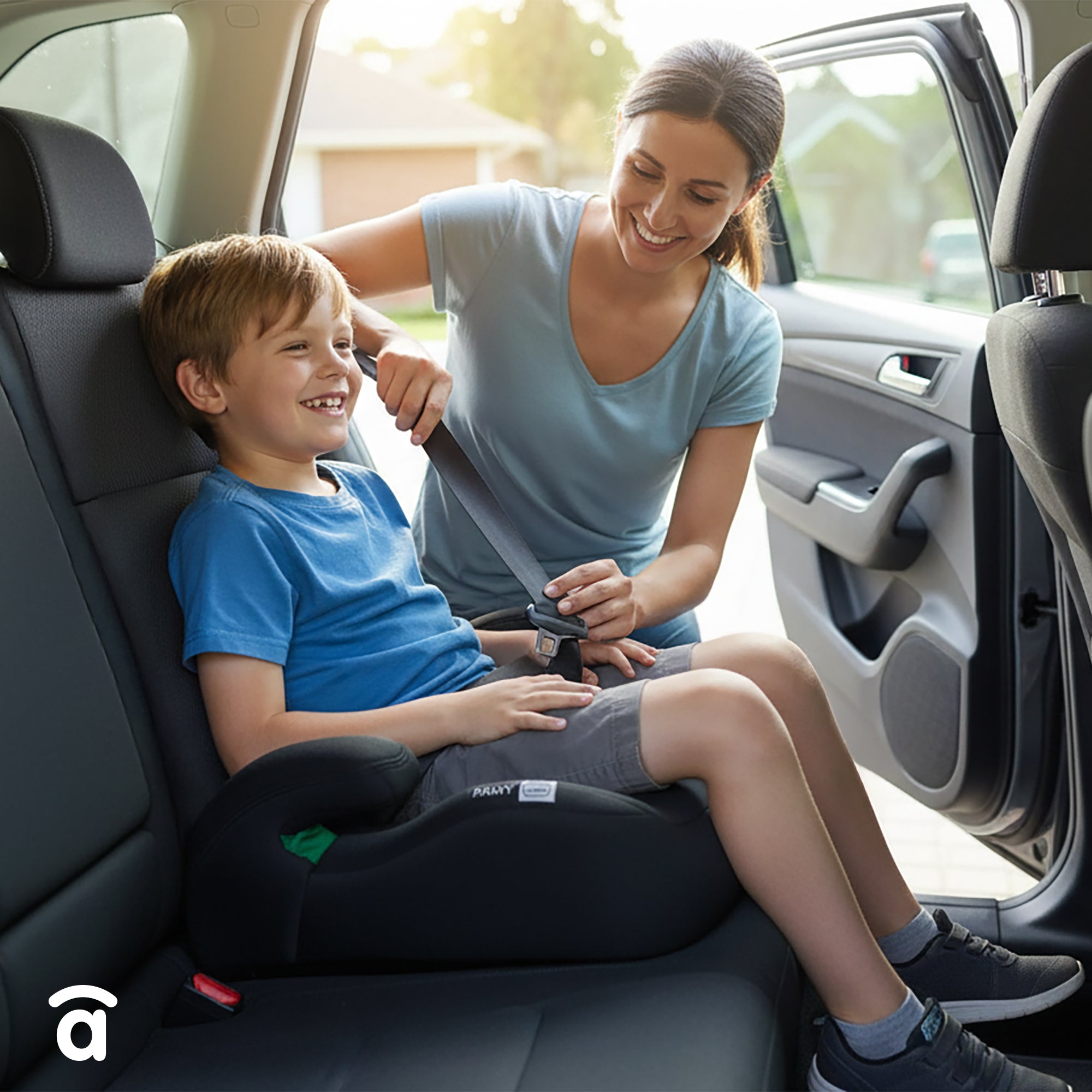 Silla de Auto I-Size Pamy negro