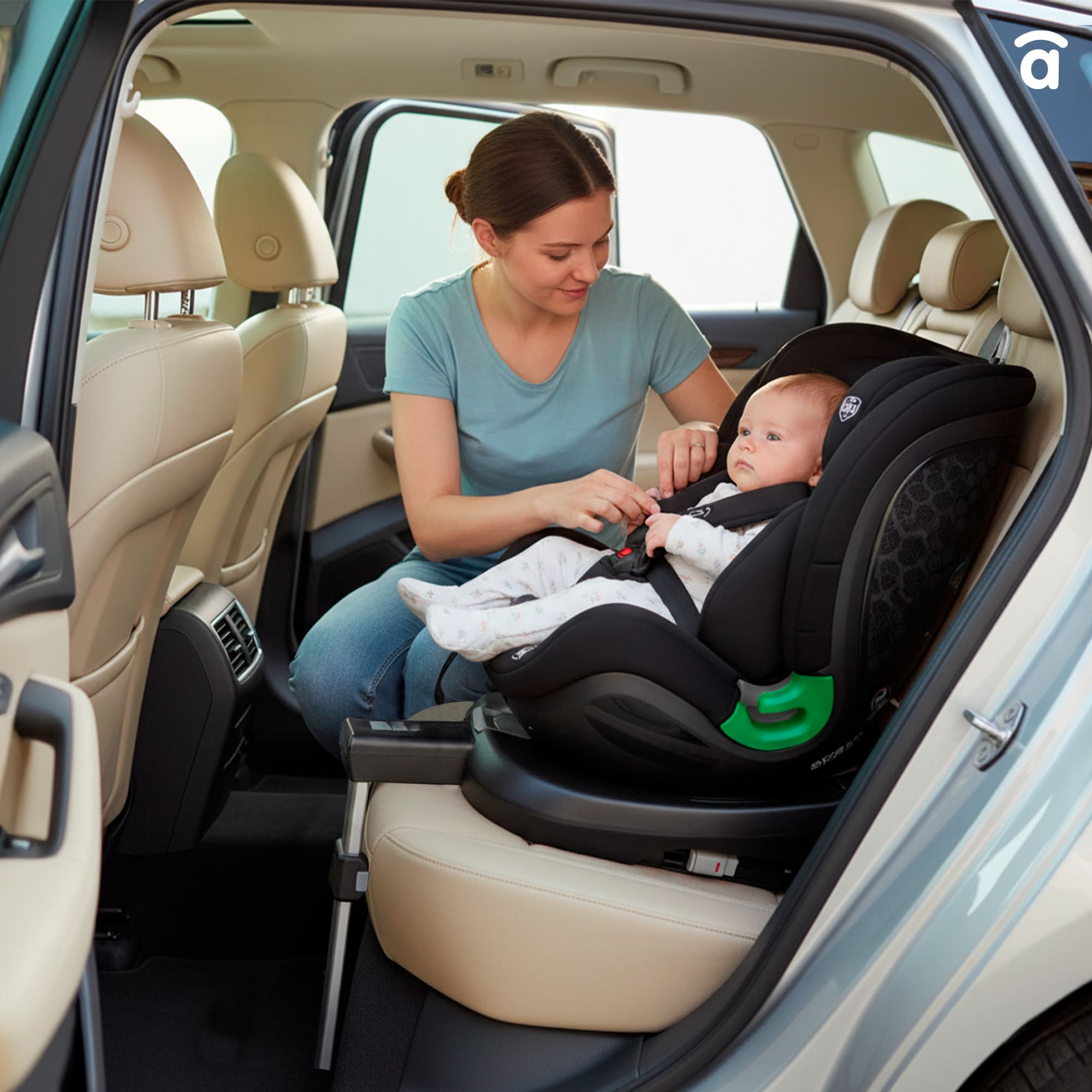 Upperfix Black Car Seat