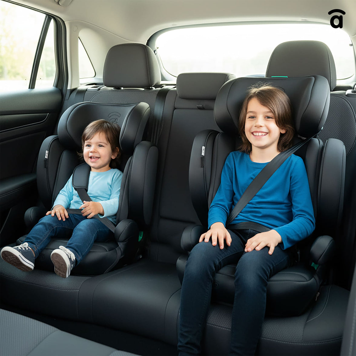 I-Size Poe Fix Gray Car Seat