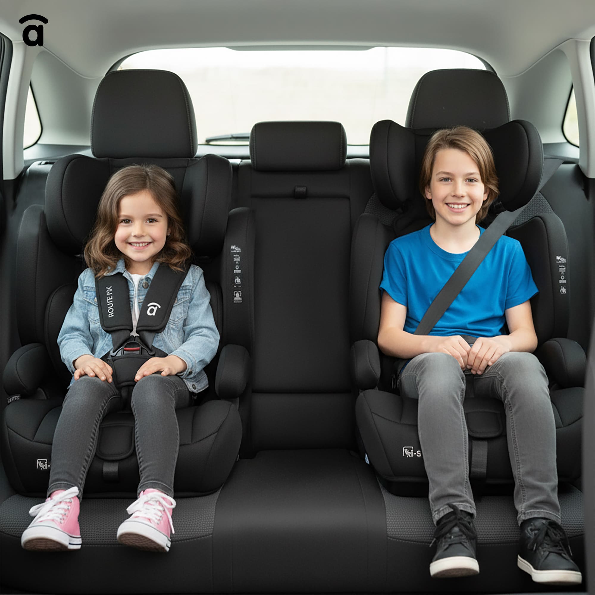 Silla de Auto RouteFix Negro