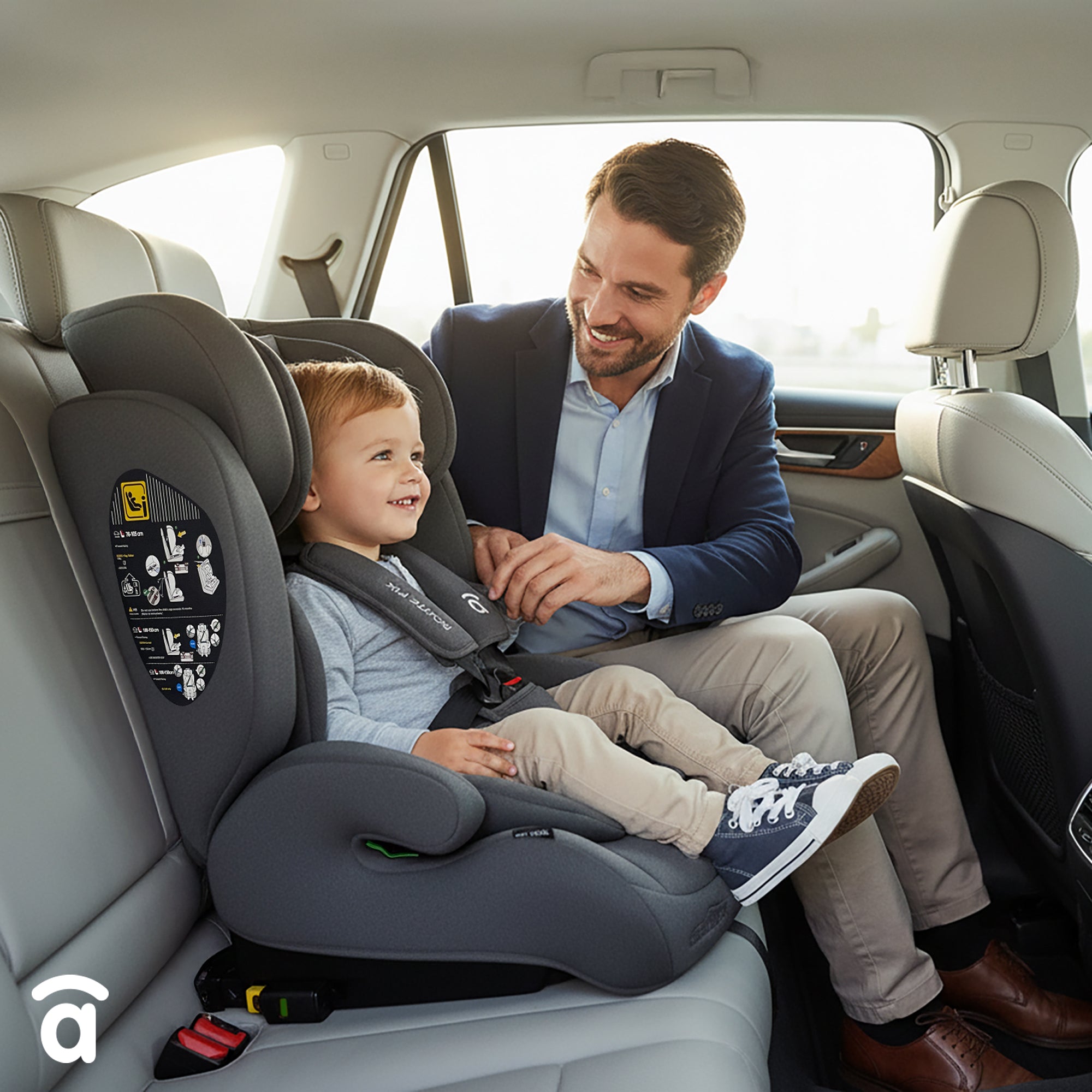 Silla de Auto RouteFix Negro