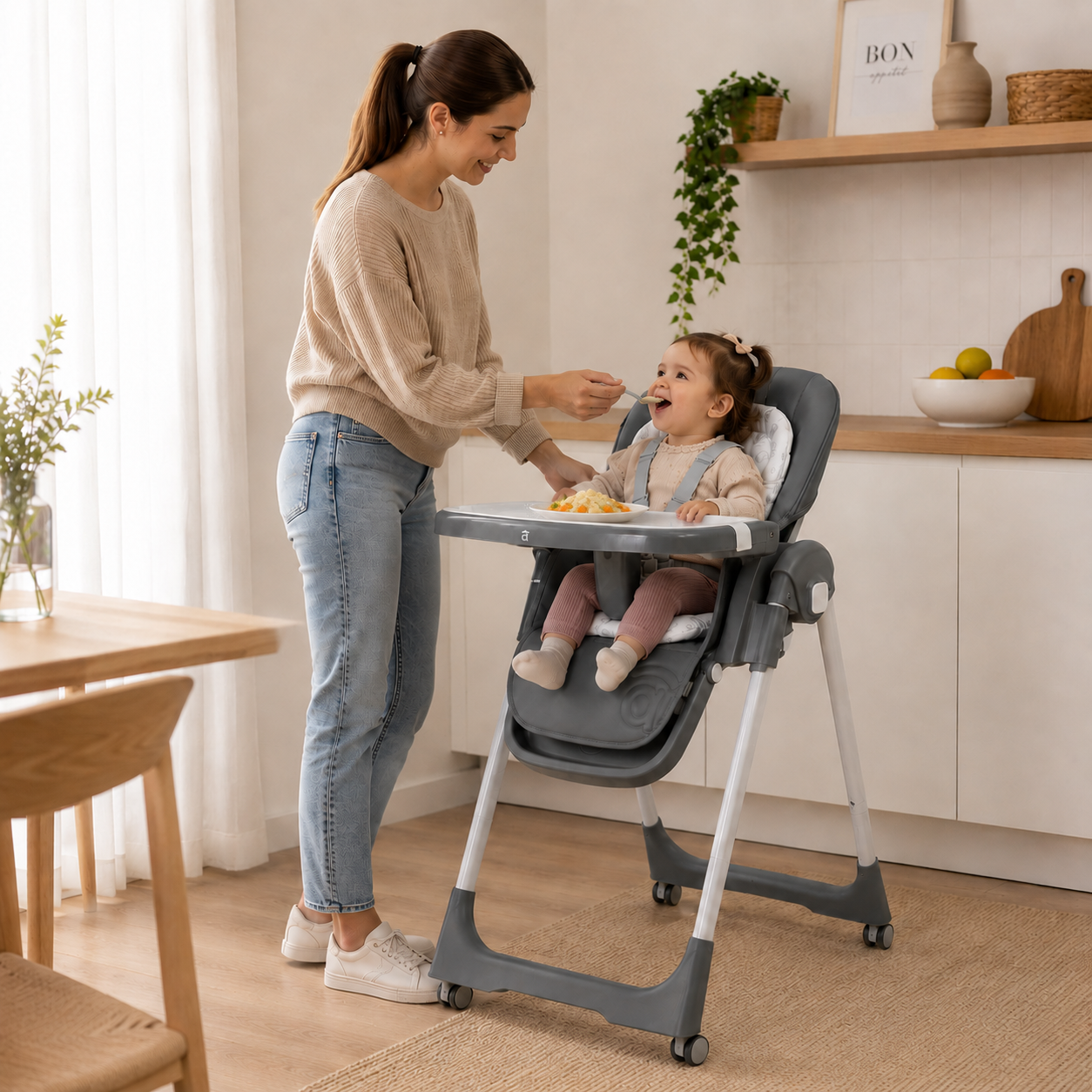 Trona Rice Hojitas Gris