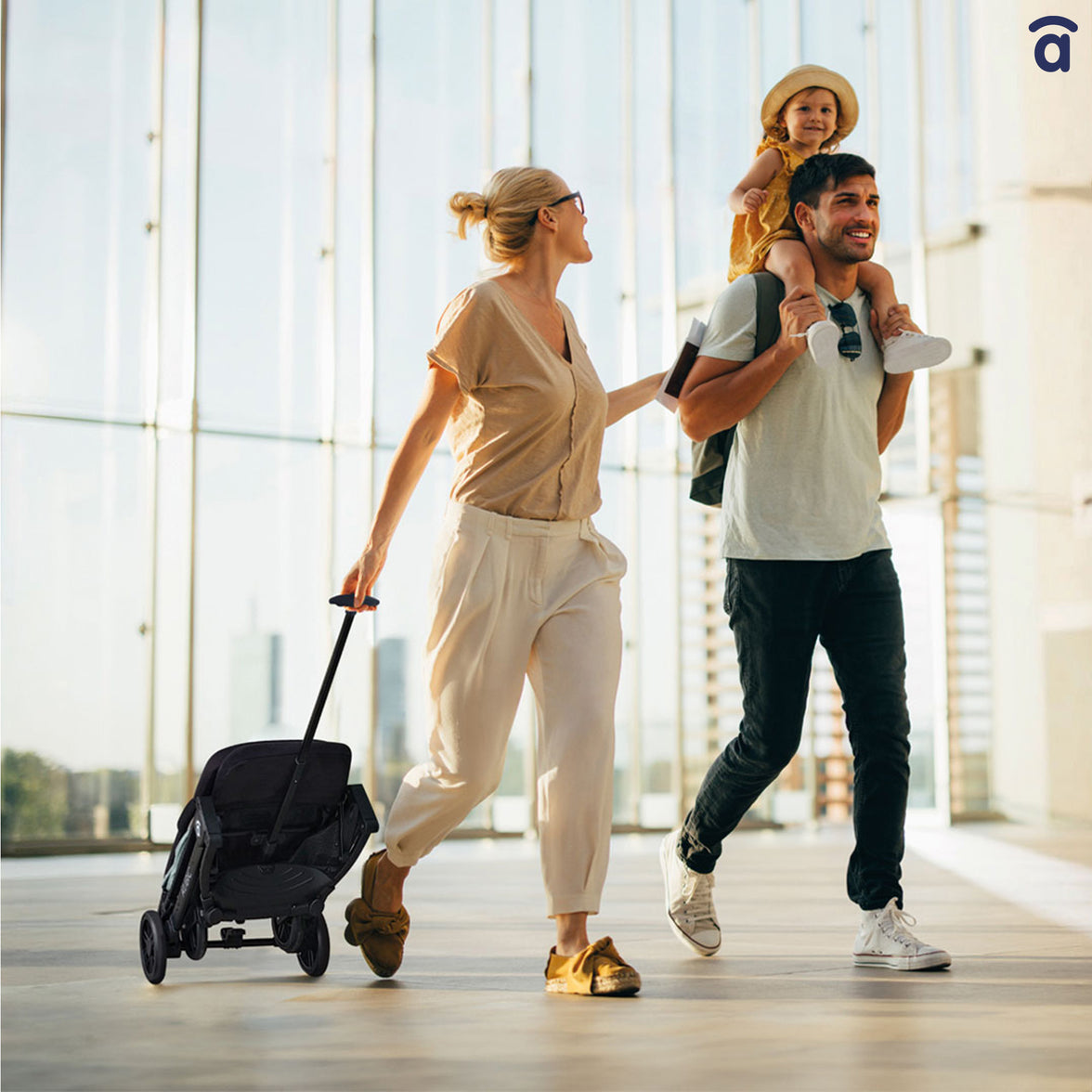 Kubic 2 stroller black