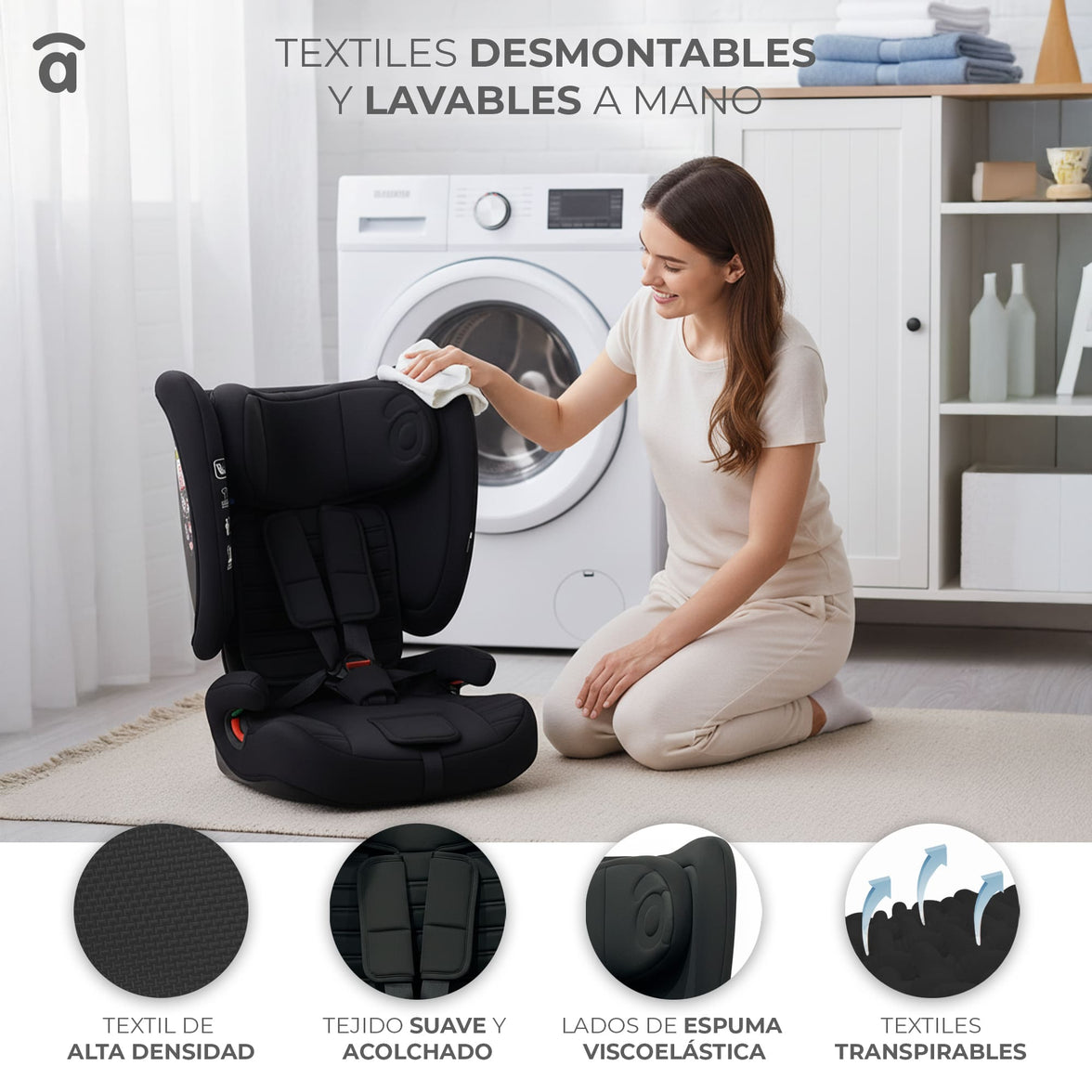 Neocare Gray Car Seat