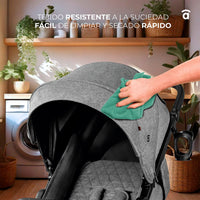 Ness 2 gray stroller
