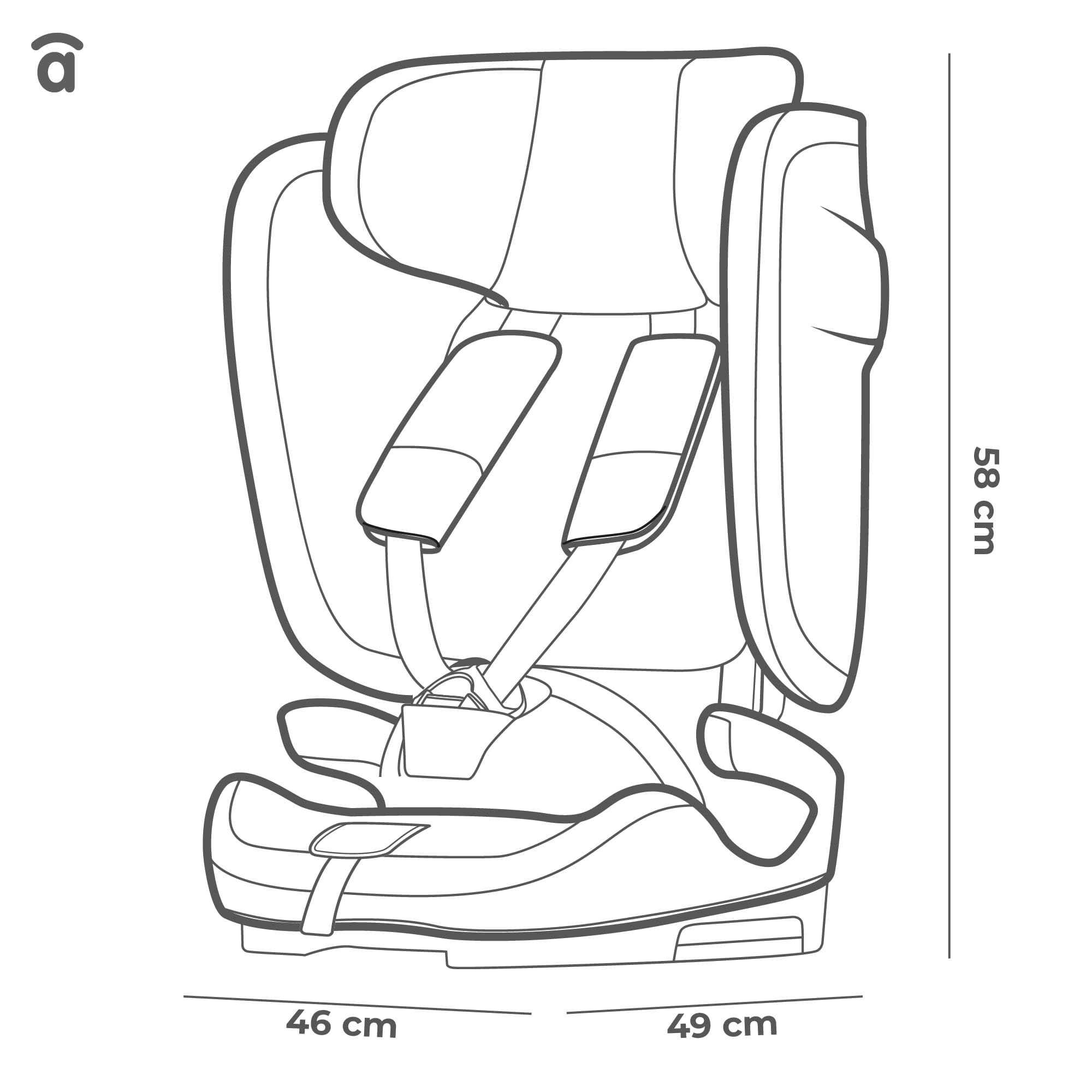 Silla de Auto Neocare Negra