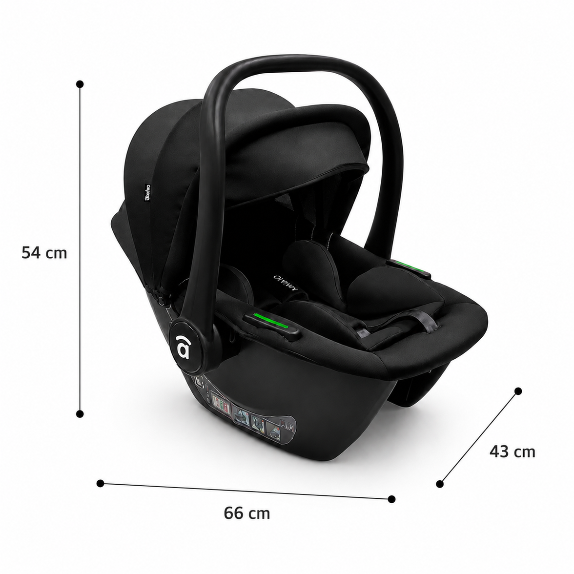 Mimmo I-size car seat 40-87cm