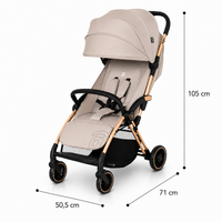 Silla de paseo Plis Plas beige