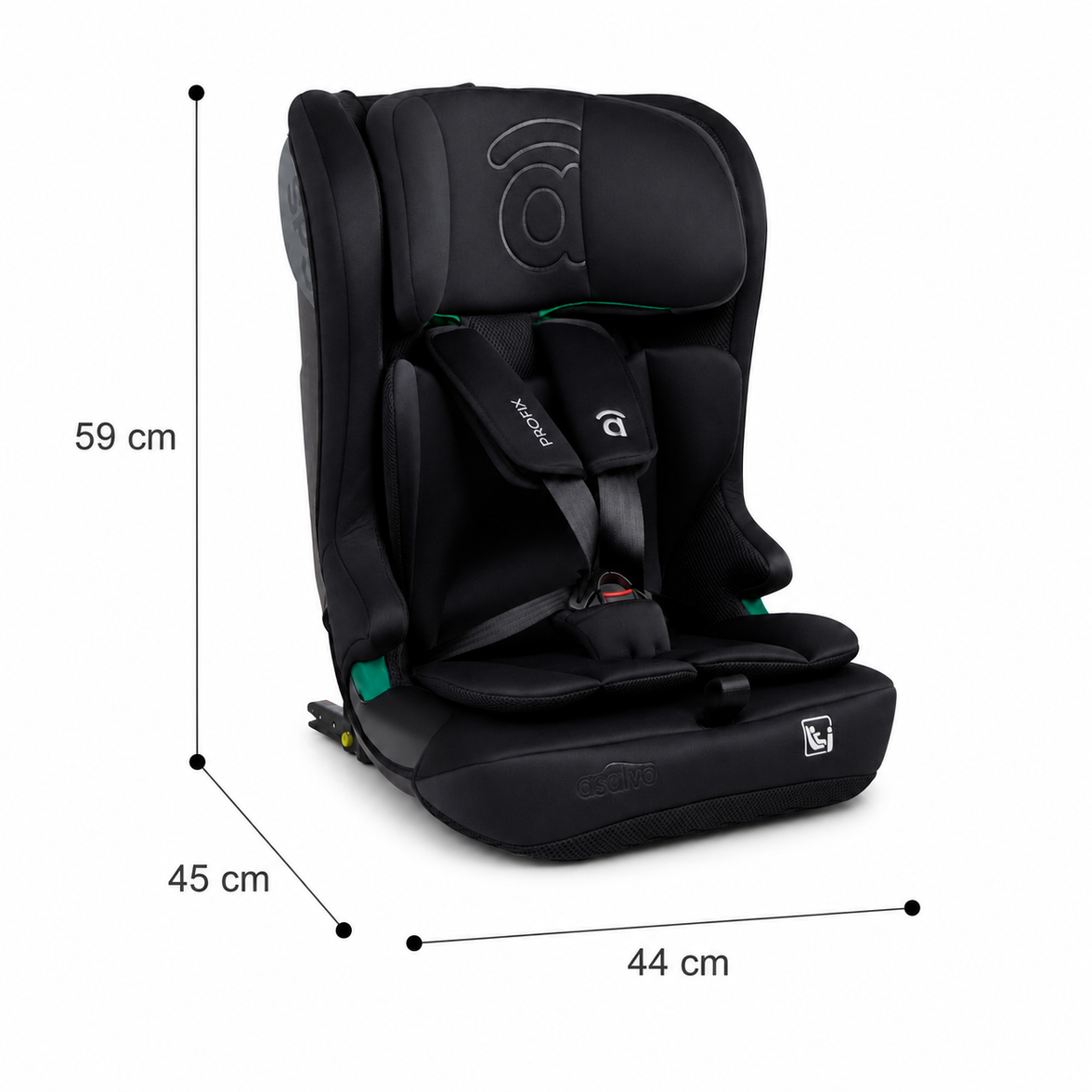 I-Size Profix Black Car Seat