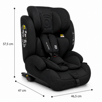 Siège d'auto RouteFix noir