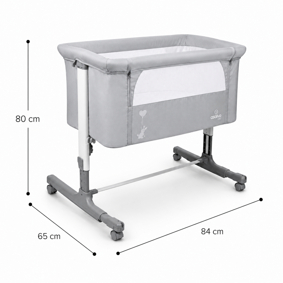 Minicuna de Colecho Calm Gris