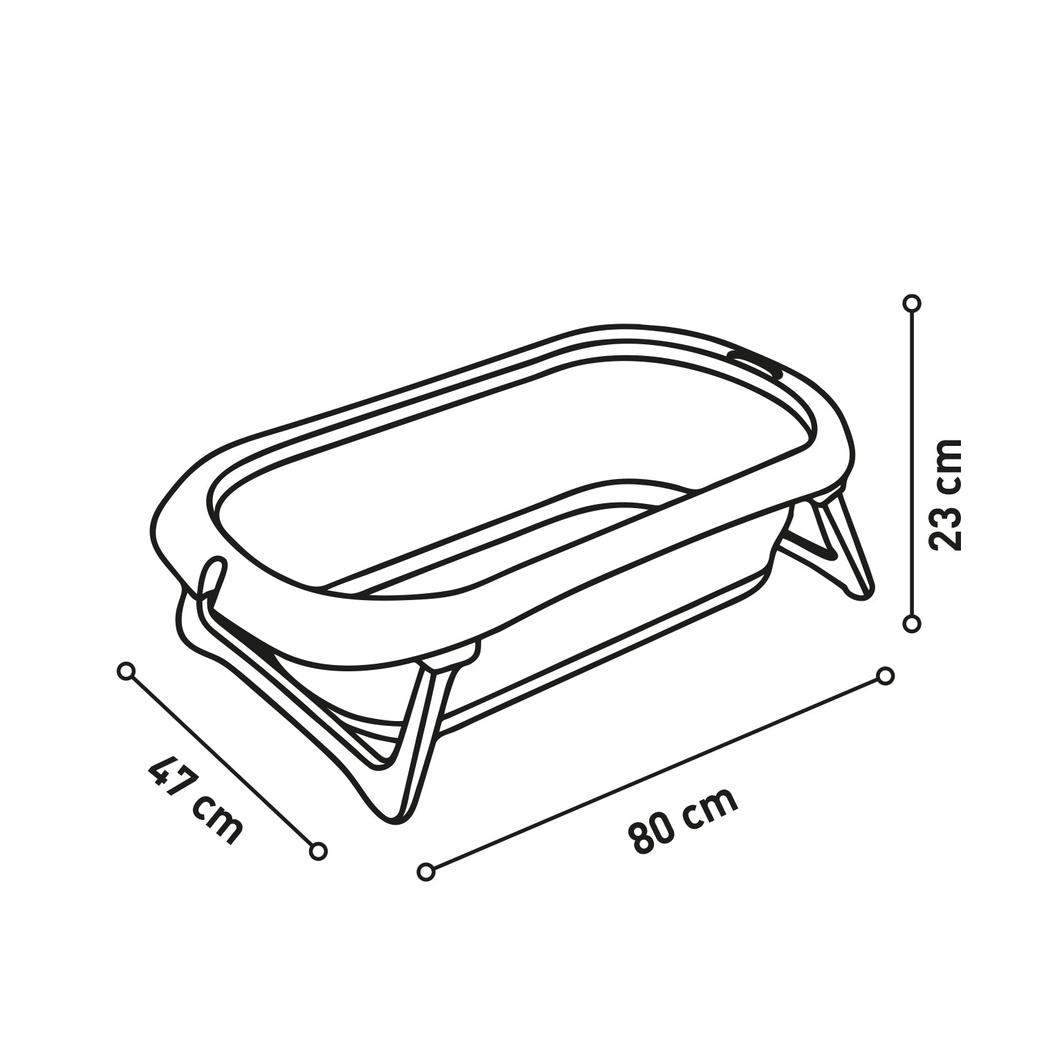 Lucca bathtub (in color box)