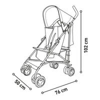 Mombi Gray Stroller