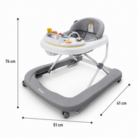 Walker - Pinchi gray ride-on