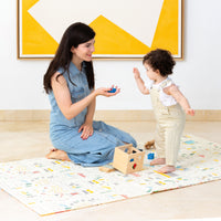 Play mat 120X180 Animals-City