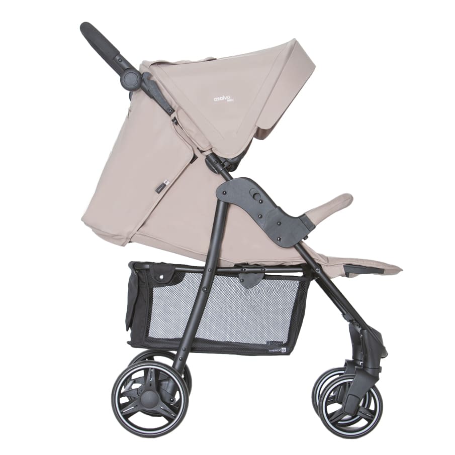 América 3 beige stroller