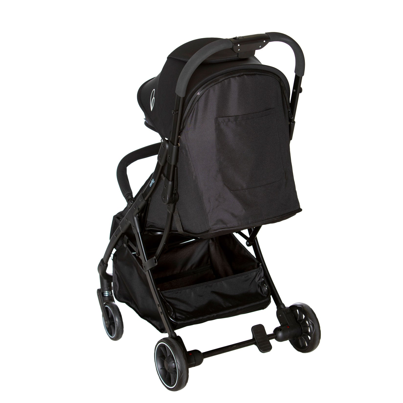 Hito black stroller