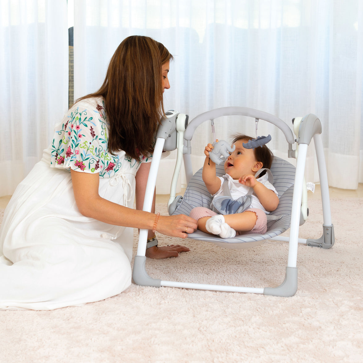 Daddy Hippo Musical Swing