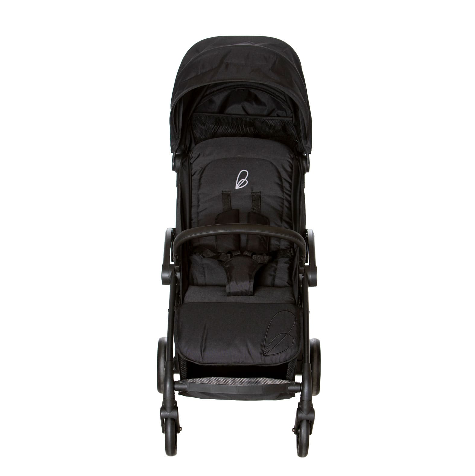 Plis Plas black stroller