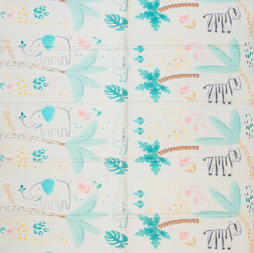 XXL Animals-City Folding Play Mat