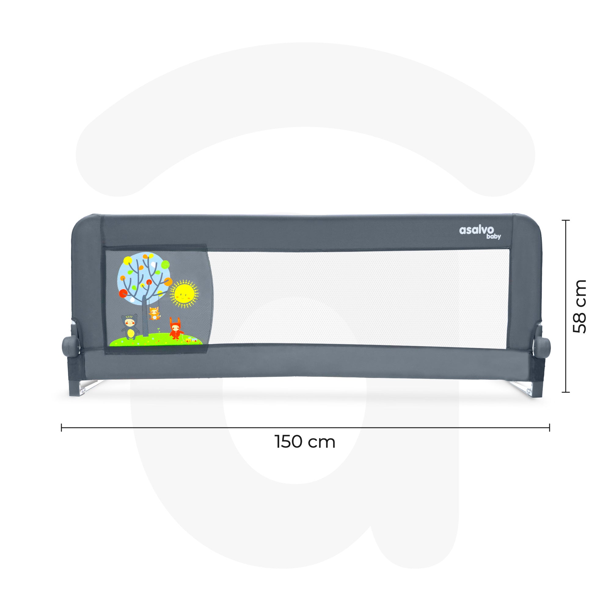 Bed Barrier 2-1 of 150cm for Nest or Standard Animals bed